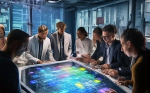 科技服务业细分标题，人工智能与自动化、数字金融与区块链、虚拟现实与增强现实、区块链与物联网、人工智能与5G网络、数字营销与大数据分析、人工智能与医疗健康、人工智能与教育